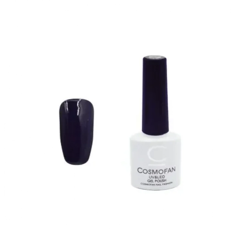 Ημιμόνιμο βερνίκι νυχιών no. 036 Smalto Gel Cosmofan UV&LED Gel Polish 7.5ml μωβ σκούρο