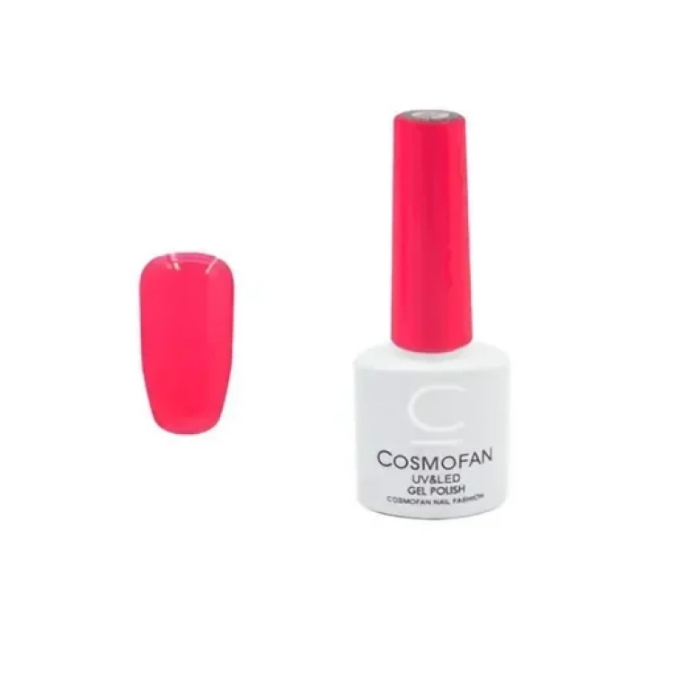 Ημιμόνιμο βερνίκι νυχιών no. 041 Smalto Gel Cosmofan UV&LED Gel Polish 7.5ml φούξια