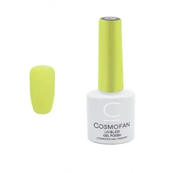 Ημιμόνιμο βερνίκι νυχιών no. 059 Smalto Gel Cosmofan UV&LED Gel Polish 7.5ml λαχανί