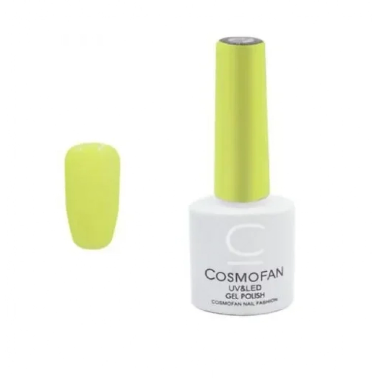 Ημιμόνιμο βερνίκι νυχιών no. 059 Smalto Gel Cosmofan UV&LED Gel Polish 7.5ml λαχανί