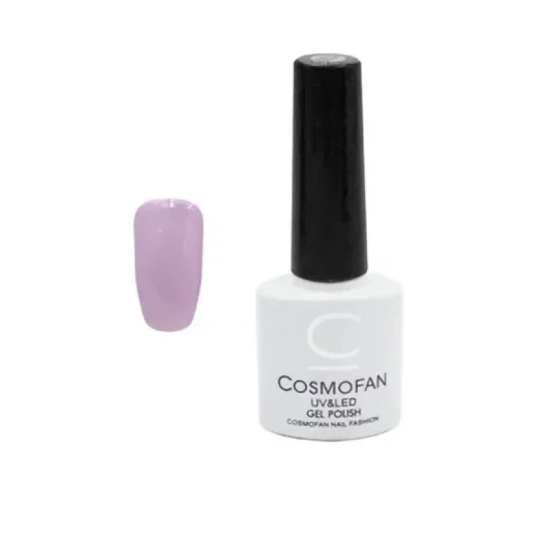 Ημιμόνιμο βερνίκι νυχιών no. 073 Smalto Gel Cosmofan UV&LED Gel Polish 7.5ml λιλά