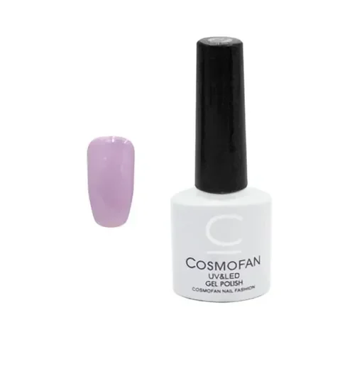 Ημιμόνιμο Βερνίκι Νυχιών No. 073 Smalto Gel Cosmofan Uv&Amp;Led Gel Polish 7.5Ml Λιλά