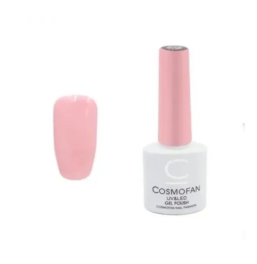 Ημιμόνιμο Βερνίκι Νυχιών No. 086 Smalto Gel Cosmofan Uv&Amp;Led Gel Polish 7.5Ml Ροζ