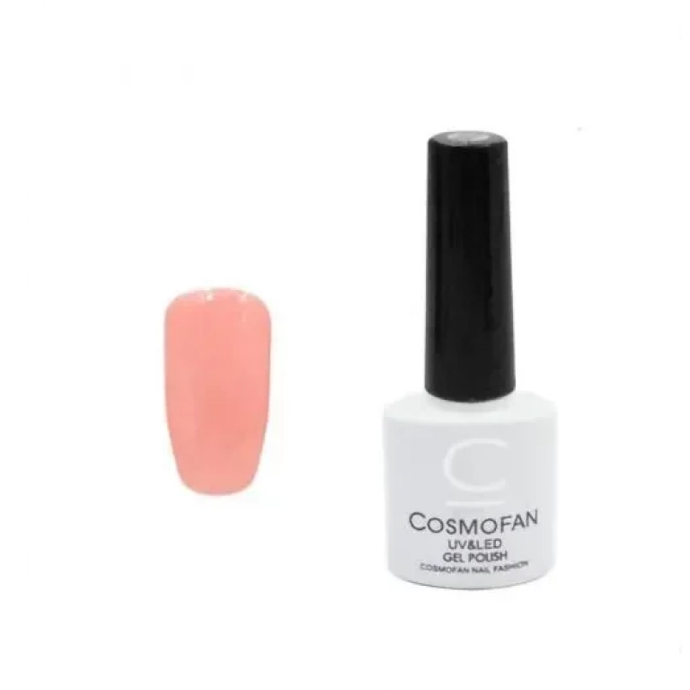 Ημιμόνιμο βερνίκι νυχιών no. 089 Smalto Gel Cosmofan UV&LED Gel Polish 7.5ml ροζ