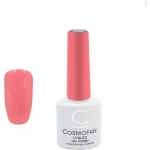 Ημιμόνιμο βερνίκι νυχιών no. 091 Smalto Gel Cosmofan UV&LED Gel Polish 7.5ml έντονο ροζ