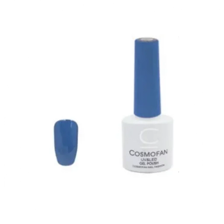 Ημιμόνιμο βερνίκι νυχιών no. 099 Smalto Gel Cosmofan UV&LED Gel Polish 7.5ml μπλε