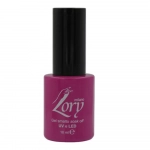 Ημιμόνιμο Βερνίκι Νυχιών no. 103 Smalto Gel Soak Off UV&LED 10ml Lory Milano Μωβ Ανοιχτό με Χρυσόσκονη