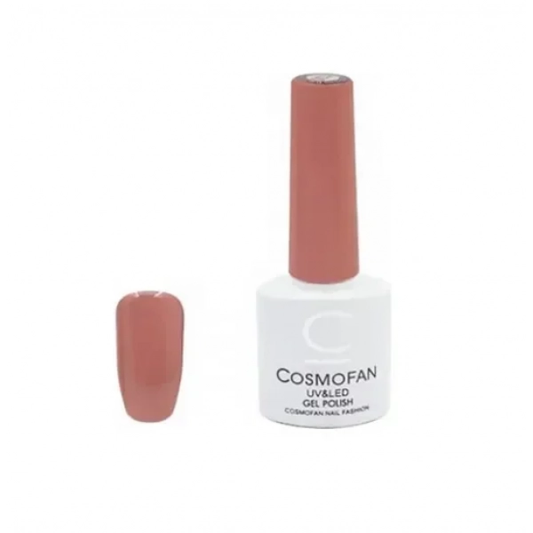 Ημιμόνιμο βερνίκι νυχιών no. 107 Smalto Gel Cosmofan UV&LED Gel Polish 7.5ml σάπιο μήλο