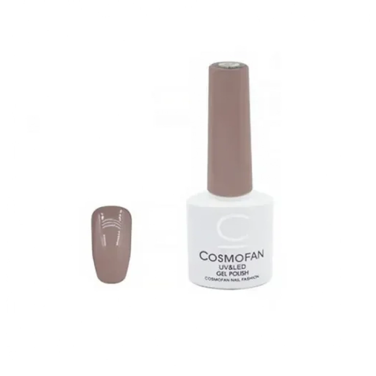 Ημιμόνιμο βερνίκι νυχιών no. 112 Smalto Gel Cosmofan UV&LED Gel Polish 7.5ml ανοιχτό καφέ