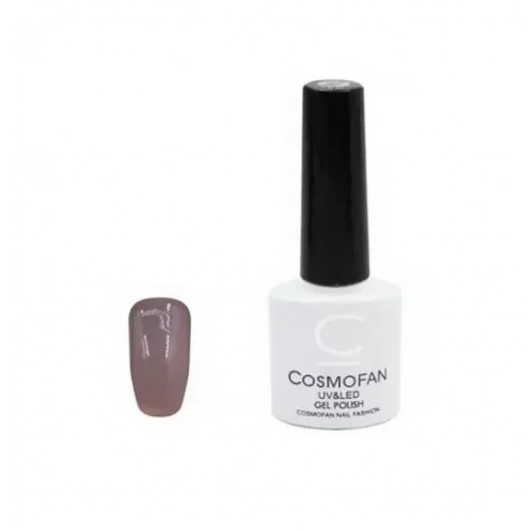 Ημιμόνιμο βερνίκι νυχιών no. 115 Smalto Gel Cosmofan UV&LED Gel Polish 7.5ml ανοιχτό καφέ