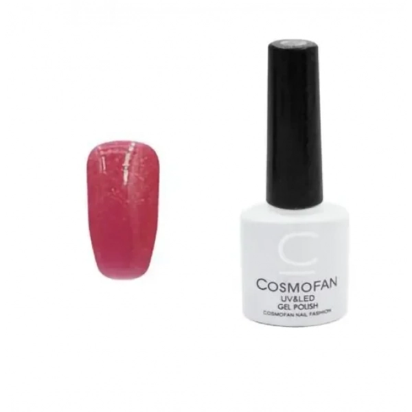 Ημιμόνιμο βερνίκι νυχιών no. 139 Smalto Gel Cosmofan UV&LED Gel Polish 7.5ml κόκκινο