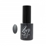 Ημιμόνιμο Βερνίκι Νυχιών no. 31 Smalto Gel Soak Off UV&LED 10ml Lory Milano Σκούρο Γκρι με Χρυσόσκονη
