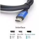 Καλώδιο HDTV 2K-4K-HDR 3 High Speed HDMI 2K-4K 3m - Image 3