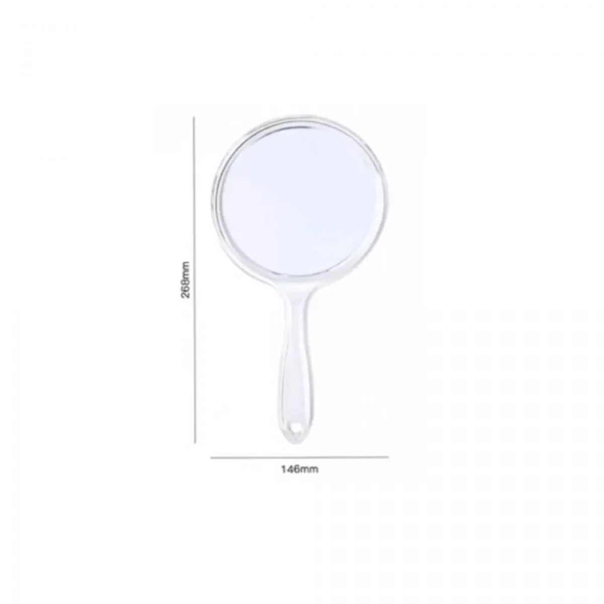 Καθρέπτης μακιγιάζ χειρός 268x146mm 93332
