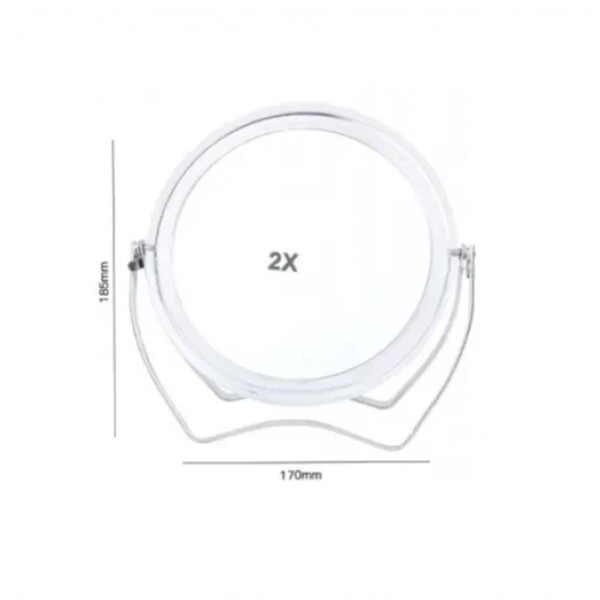 Καθρέπτης μακιγιάζ επιτραπέζιος 185x170mm 93336