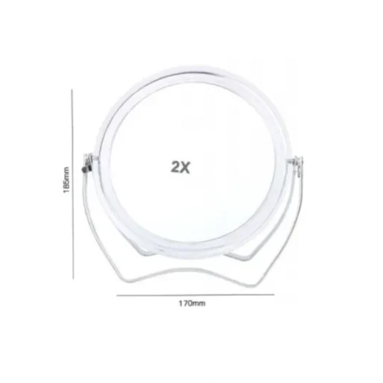 Καθρέπτης μακιγιάζ επιτραπέζιος 185x170mm 93336