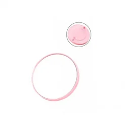 Καθρέπτης μακιγιάζ με μεγέθυνση 3x 88mm 93328 ροζ