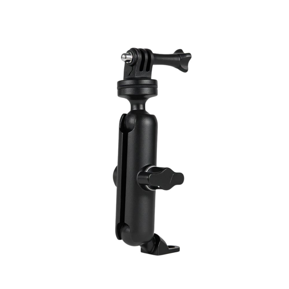 Βάση Αλουμινίου Για Action Camera/Gopro Για Βάση Καθρέπτη Μοτοσυκλέτας 360 Μοιρών - Mdl3519