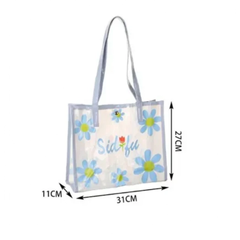 Νεσεσέρ για οργάνωση καλλυντικών 11x31x27cm 98840 μπλε - γκρι