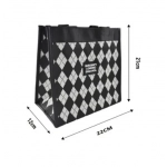 Νεσεσέρ για οργάνωση καλλυντικών 12x22x21cm 81853 ασπρόμαυρο