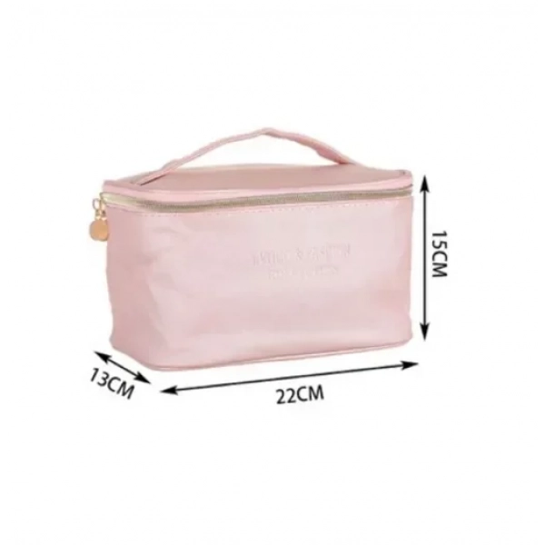 Νεσεσέρ για οργάνωση καλλυντικών 13x22x15cm 98853 ροζ