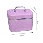 Νεσεσέρ για οργάνωση καλλυντικών 15x16x23cm 99946 λιλά