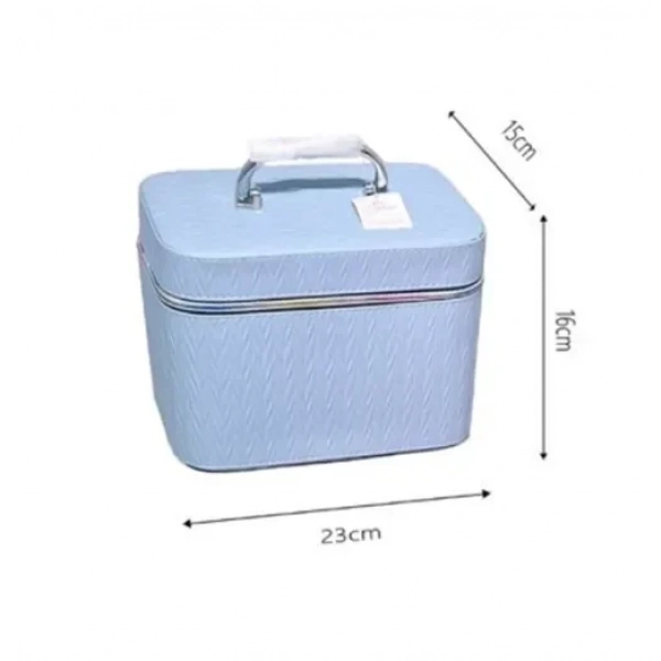 Νεσεσέρ για οργάνωση καλλυντικών 23x16x15cm 99948 γαλάζιο