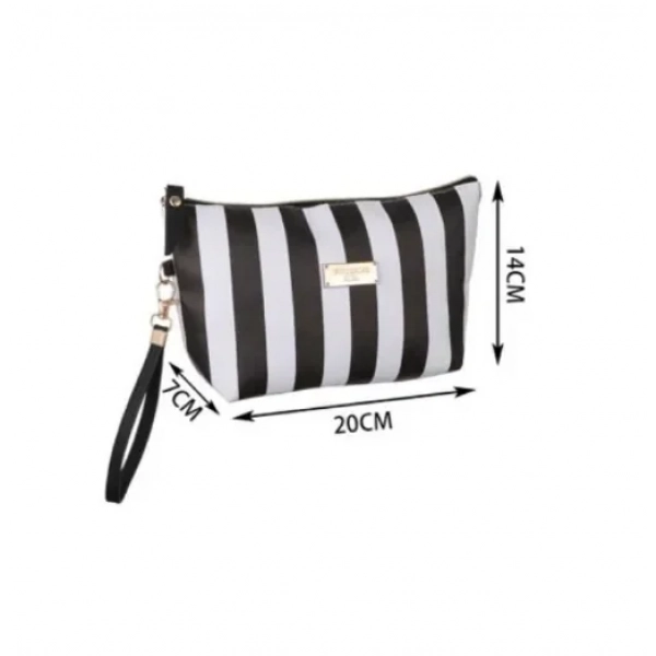 Νεσεσέρ για οργάνωση καλλυντικών 7x20x14cm 98848 ασπρόμαυρο