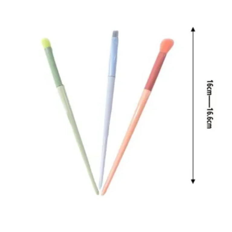 Σετ πινέλα μακιγιάζ 3 τεμάχια 16-16.6cm 81624