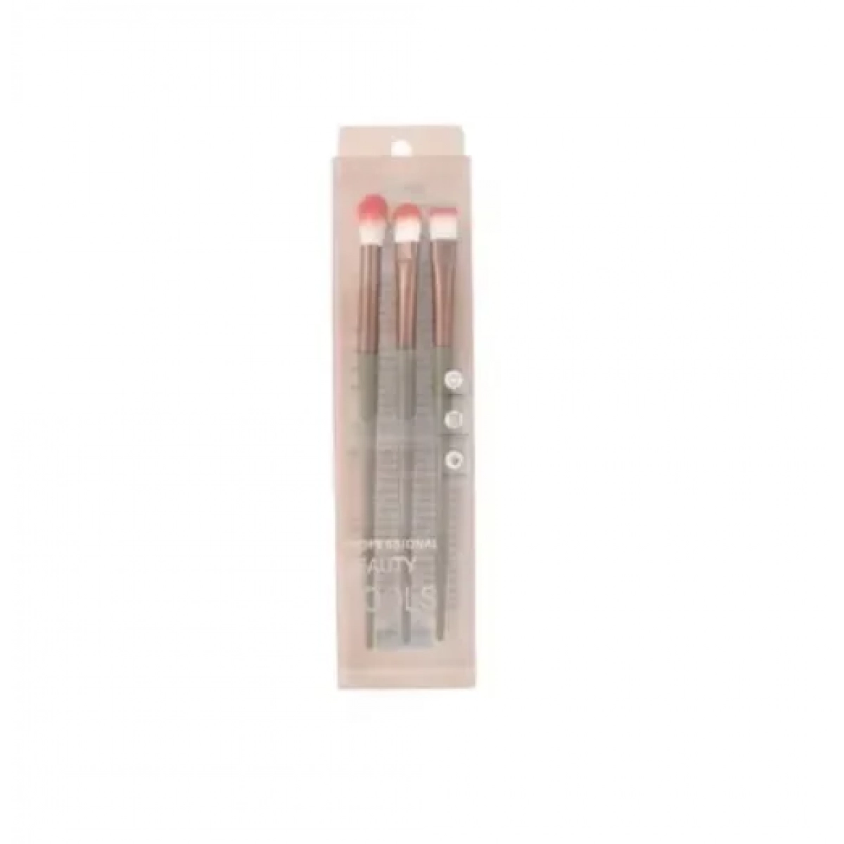 Σετ πινέλα μακιγιάζ 3 τεμάχια 16.5-17.5cm 81618 - Image 2