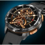 Smartwatch με παλμογράφο και ειδοποίηση κλήσεων TKY-AK59 ασημί - Image 2