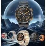 Smartwatch με παλμογράφο και ειδοποίηση κλήσεων TKY-AK59 ασημί - Image 5