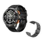 Smartwatch με παλμογράφο και ειδοποίηση κλήσεων TKY-AK59 μαύρο