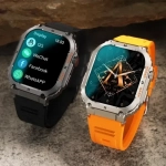 Smartwatch με παλμογράφο και ειδοποίηση κλήσεων TKY-K57 Pro μαύρο - Image 6