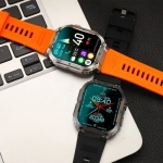 Smartwatch με παλμογράφο και ειδοποίηση κλήσεων TKY-K57 Pro μαύρο - Image 7