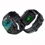 Smartwatch με παλμογράφο και ειδοποίηση κλήσεων TKY-K57 Pro μαύρο - Image 8