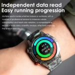 Smartwatch με παλμογράφο και ειδοποίηση κλήσεων TKY-K59 γκρι - Image 5