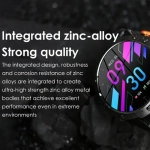 Smartwatch με παλμογράφο και ειδοποίηση κλήσεων TKY-K59 γκρι - Image 7