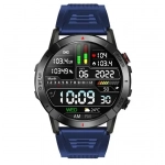 Smartwatch με παλμογράφο και ειδοποίηση κλήσεων TKY-NX10 μαύρο - Image 3