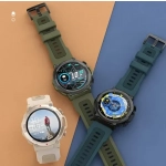 Smartwatch με παλμογράφο και ειδοποίηση μηνυμάτων TKY-S56T desert white - Image 5