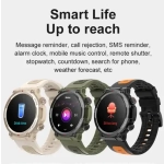 Smartwatch με παλμογράφο και ειδοποίηση μηνυμάτων TKY-S56T desert white - Image 7