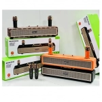 Σύστημα καραόκε με 2 ασύρματα μικρόφωνα Bluetooth Wireless Karaoke Speaker M2202+ καφέ - Image 3
