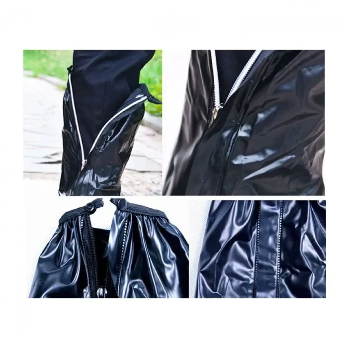 Αδιάβροχες Γκέτες - Καλύμματα παπουτσιών Shoe Cover σε Μαύρο Χρώμα