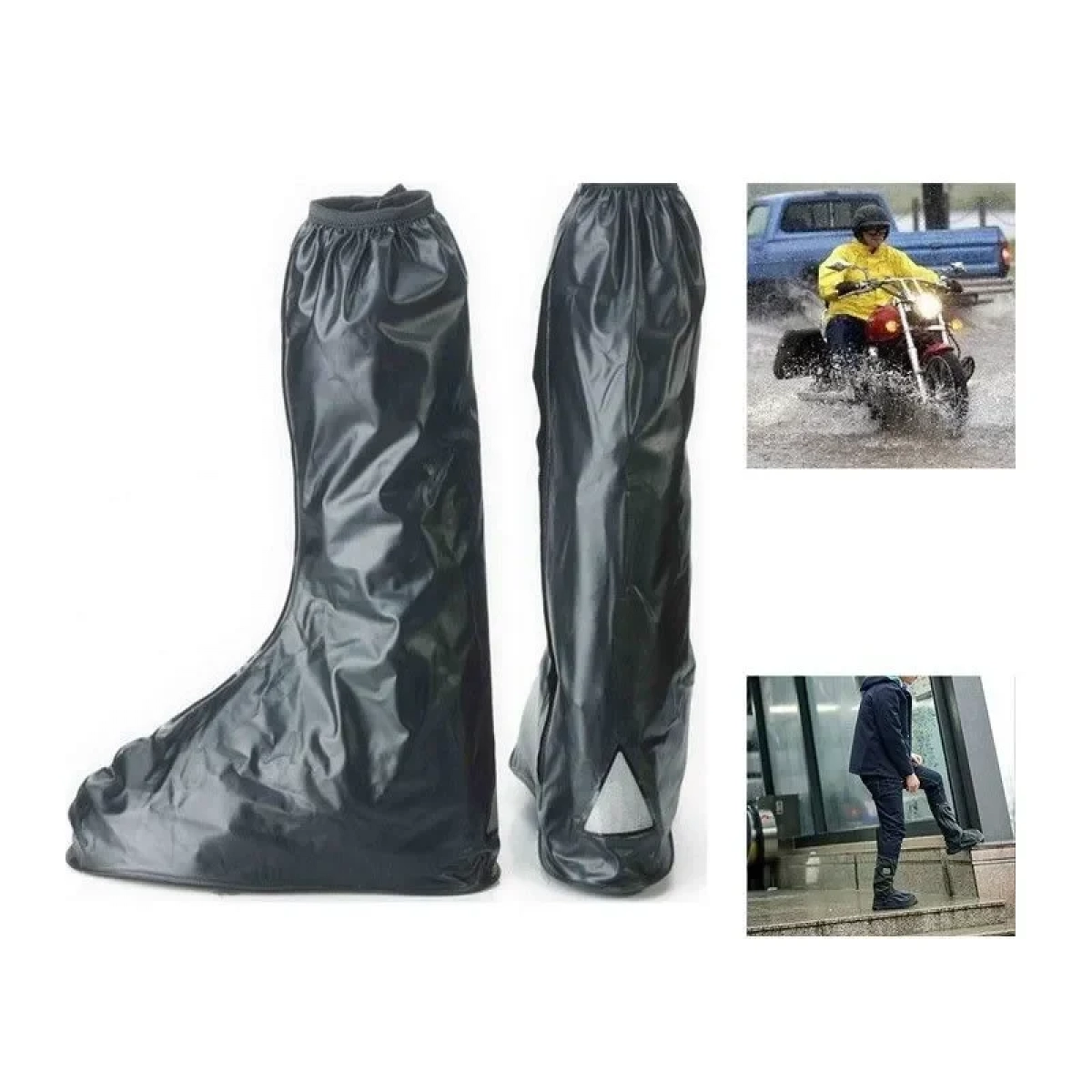 Αδιάβροχες Γκέτες - Καλύμματα παπουτσιών Shoe Cover σε Μαύρο Χρώμα