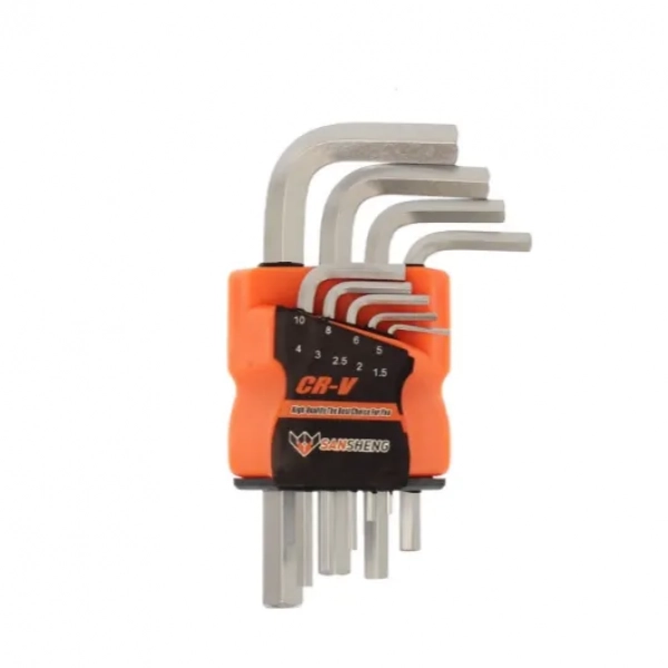 Σετ κλειδιά allen 9 τεμάχια set chrome vanadium SANSHENG OEM