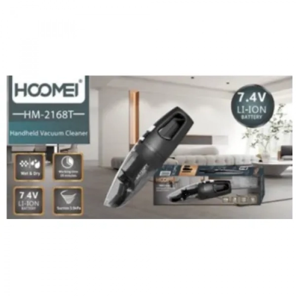 Σκουπάκι Χειρός 50W Επαναφορτιζόμενo Hoomei HM-2168T