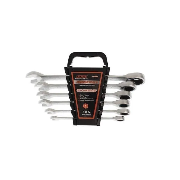 Σετ γερμανοπολύγωνα κλειδιά με καστάνια 6 τεμαχίων JINFENG