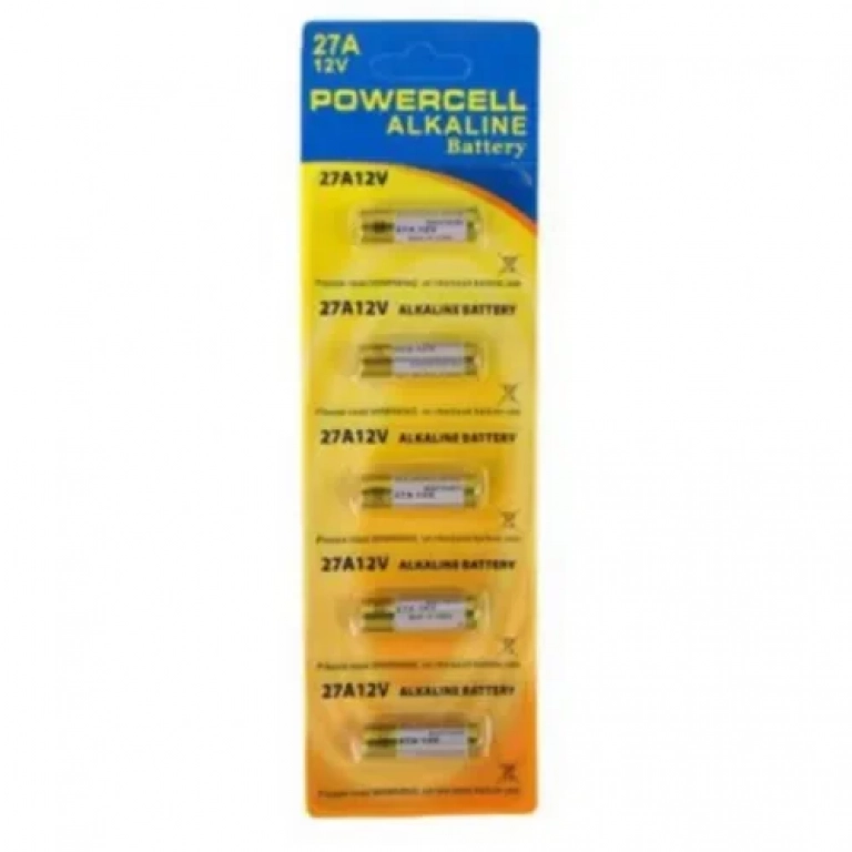 Αλκαλικές Μπαταρίες 27A 12V 5τμχ POWERCELL 23745