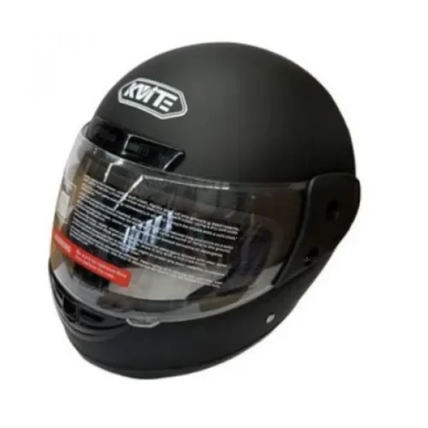 Κράνος Μοτοσικλέτας Full Face Unisex Αναπνεύσιμο Kvite YF-101 Μαύρο 23773