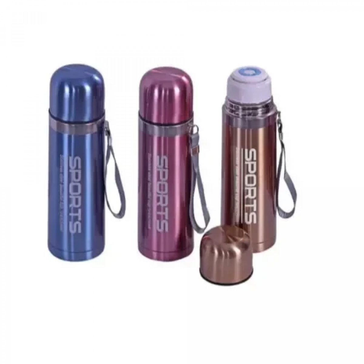 Παγούρι Θερμός 350ml SPORTS από ανοξείδωτο ατσάλι 8167